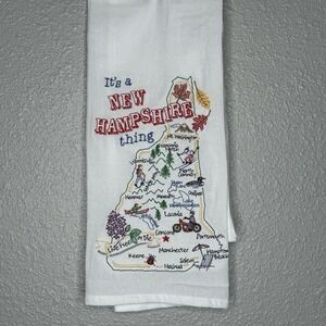 Kay Dee Designs New Hampshire Tea Kitchen Dish‎ Towel Souvenir